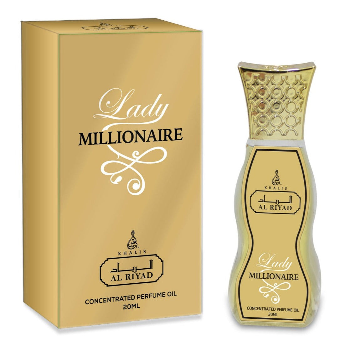 20 ml LADY MILLIONAIRE parfümolaj, gyümölcsös illat nőknek 1 